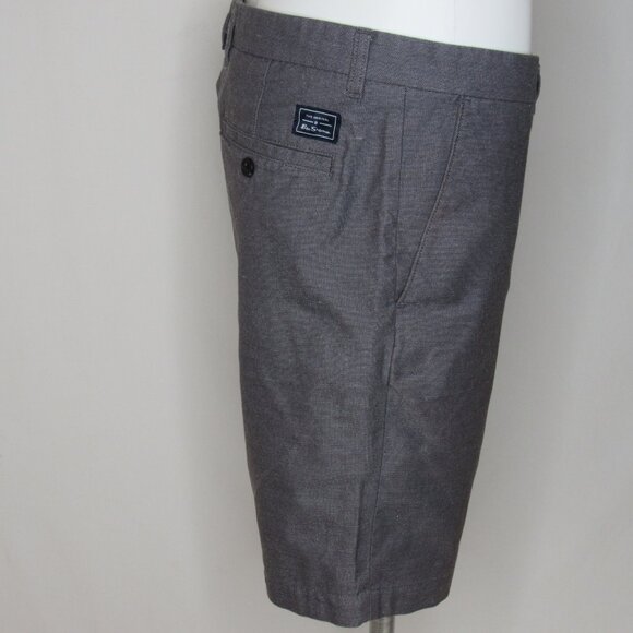 Ben Sherman Black BEST Shorts 9" Men's 34 - Picture 4 of 9